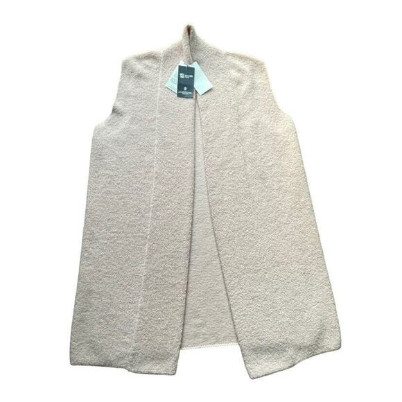 NWT Johnstons of Elgin Cardigan Womens Medium Pink Pure Cashmere Scotland $825 - Picture 2 of 13